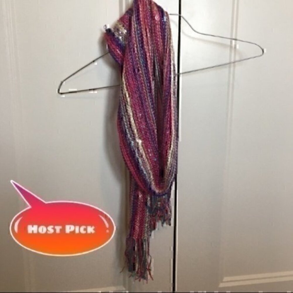 Girls Justice sequin scarf